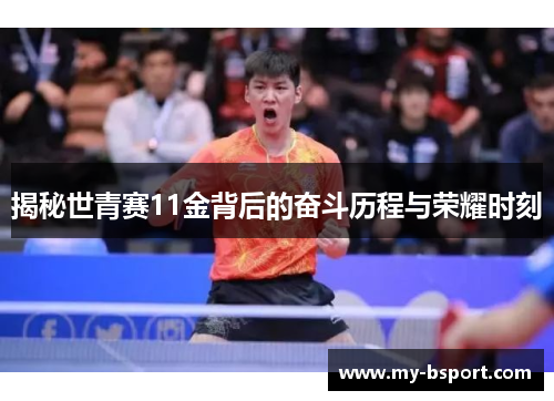 揭秘世青赛11金背后的奋斗历程与荣耀时刻