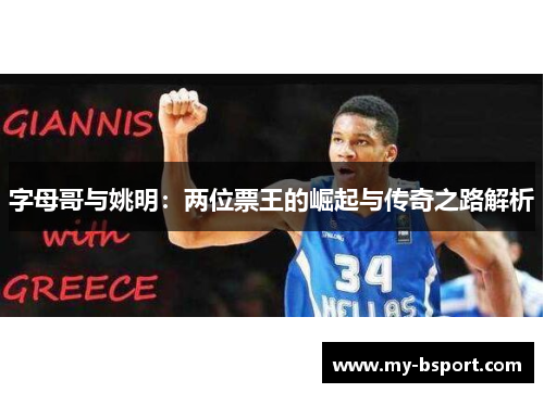 字母哥与姚明：两位票王的崛起与传奇之路解析