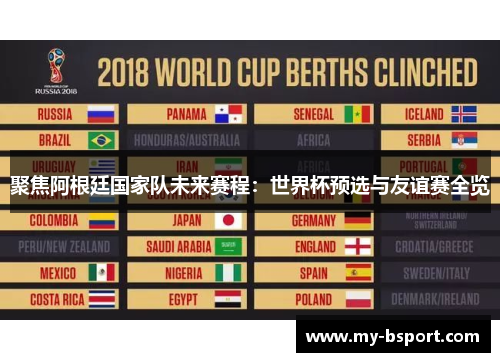 聚焦阿根廷国家队未来赛程：世界杯预选与友谊赛全览